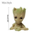 Modern Vases For Flowers Pot Groot Garden Pots Planters Anime Figurines Home Decoration Accessories Office Storage Pen Case
