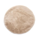 Colorful Round Shaggy Area Rug for Living Room, Bedroom, Kids Room - Modern Floor Mats