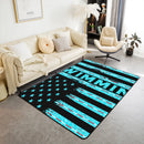 American Flag Area Rugs for Living Room Non-Slip USA Carpet Adult Yoga Mats Bedroom Dorm Bathroom Decor Rugs Bedside Floor Mat
