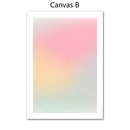 Classic Abstract Wall Art Colour Gradient Aesthetic Wall HD Canvas Print Poster Home Living Room Bedroom Decoration