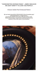 French Mid-century Style Photo Frame Modern Design Wooden Round Frame Wall-mountable Classic Home Decor Ramka Na Zdjęcia FYPF