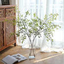 Artificial single branch3Artificial Green Plants with Simulated Forsythia, Forest Style, for Home and Hotel Decoration