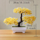 Artificial Tree Bonsai Simulation Plants Pot Plants for Garden Table Home Room Bedroom Decoration Outdoor Fake Plant Ornaments