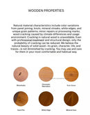 French Mid-century Style Photo Frame Modern Design Wooden Round Frame Wall-mountable Classic Home Decor Ramka Na Zdjęcia FYPF