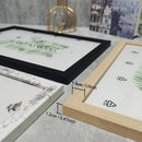 5Pcs Wooden Photo Frames For Picture Wall 10X15 15X20 20X25 A4 Pictures Frame Stand For Pictures Certificate Commemorative Gift