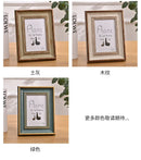 Classic Photo Frame Standing for Tabletop Hanging Wall Farmhouse Home Desk Office Decor Handmade Family Picture Frame Gift