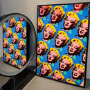 A-Andy W-Warhol Wall Art, HD Canvas Print Poster, Suitable for Cafe, Bar, Home, Living Room, Gaming Room Decoration