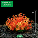 Artificial Underwater Plastic Plants Aquarium Fish Tank Aquatic Fake Shrub Green Weeds Water Grass Viewing Simulation Decoration