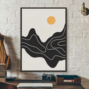 Abstract Bohemian Wall Art Poster HD art sticky wall waterproof home living room bedroom bar aesthetic decoration