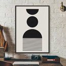 Abstract Bohemian Wall Art Poster HD art sticky wall waterproof home living room bedroom bar aesthetic decoration