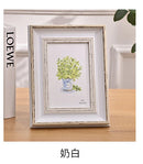 Classic Photo Frame Standing for Tabletop Hanging Wall Farmhouse Home Desk Office Decor Handmade Family Picture Frame Gift