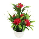 Artificial Flowers Plant Pot Simulate Fake Plastic Flowers Home Office Decor Gift Desktop Bonsai Wedding Party Balcony Ornaments