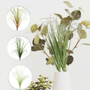 Artificial Plant Fake Greenery Artificials Onion Grass Faux Pampas Tropical Plants Simulation Weed Wheat Grass Garden Home Decor