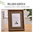 Classic Photo Frame Standing for Tabletop Hanging Wall Farmhouse Home Desk Office Decor Handmade Family Picture Frame Gift