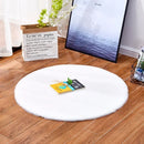 Colorful Round Shaggy Area Rug for Living Room, Bedroom, Kids Room - Modern Floor Mats