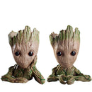 Modern Vases For Flowers Pot Groot Garden Pots Planters Anime Figurines Home Decoration Accessories Office Storage Pen Case