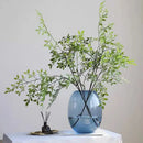 Artificial single branch3Artificial Green Plants with Simulated Forsythia, Forest Style, for Home and Hotel Decoration