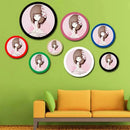 5  Inch 6  Inch 8 Inch 10 Inch Round Photo Frame Holder Photo Wall Painting Home Decorative Hanging Wall Mounted Picture Frames