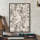 Abstract Bohemian Wall Art Poster HD art sticky wall waterproof home living room bedroom bar aesthetic decoration