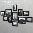 11Pcs Picture Frames Wall Photo Frame Architecture Picture Frame Set Modern Decor Living Room Home Decoration marcos de fotos