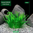 Artificial Underwater Plastic Plants Aquarium Fish Tank Aquatic Fake Shrub Green Weeds Water Grass Viewing Simulation Decoration