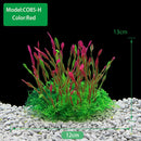 Artificial Underwater Plastic Plants Aquarium Fish Tank Aquatic Fake Shrub Green Weeds Water Grass Viewing Simulation Decoration
