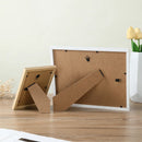 5Pcs Wooden Photo Frames For Picture Wall 10X15 15X20 20X25 A4 Pictures Frame Stand For Pictures Certificate Commemorative Gift