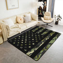 American Flag Area Rugs for Living Room Non-Slip USA Carpet Adult Yoga Mats Bedroom Dorm Bathroom Decor Rugs Bedside Floor Mat