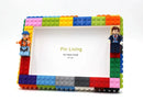 DIY Clourful Building Blocks Photo Frame For Home Decoration Creative Family Activity& Educational Gift