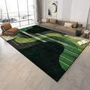 Abstract Geometric Area Rug Non-Slip Washable Soft Carpet Modern Minimalist Floor Mat for Living Room Bedroom Home Decor