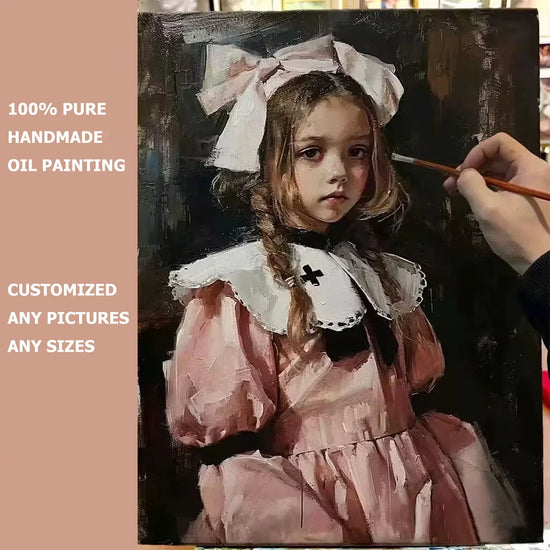 Customize pictures on the Wall Poster High Quality Pure Handmade Oil Painting On Canvas For Home Decor living room bedroom