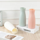 Plastic Vases Concise Imitation Ceramic Flowers Pots Wedding Home Garden Table DIY Gifts Bonsai Festival Party Courtyard Decor
