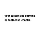 Customize pictures on the Wall Poster High Quality Pure Handmade Oil Painting On Canvas For Home Decor living room bedroom