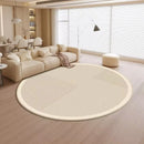 Ins Play Area Round Rugs Non-Slip Circle Classroom Rug Game Floor Mat for Bedroom Living Room Office Entryway Home Decor