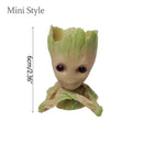 Modern Vases For Flowers Pot Groot Garden Pots Planters Anime Figurines Home Decoration Accessories Office Storage Pen Case