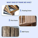 Wooden Photo Frame For Picture Wall 21x30 30x40 Pictures Frame Stand For Pictures Photo Decor Commemorative Gift Rectangle Frame