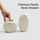 2pcs/Set Plastic Vases For Home Decor Modern Wabi-Sabi Minimalist Geometric Flower Vase Unbreakable Table Centerpieces Room Deco