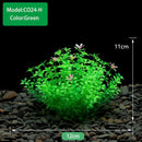 Artificial Underwater Plastic Plants Aquarium Fish Tank Aquatic Fake Shrub Green Weeds Water Grass Viewing Simulation Decoration