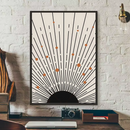 Abstract Bohemian Wall Art Poster HD art sticky wall waterproof home living room bedroom bar aesthetic decoration