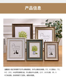 Classic Photo Frame Standing for Tabletop Hanging Wall Farmhouse Home Desk Office Decor Handmade Family Picture Frame Gift