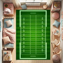 Soccer Stadium Area Rug Football Field Sports Design Football Field Rug Kids Sports Room Decor American Carpet Home Decoration