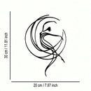 Wall Art Metal Sculpture - Ballet Abstract Wall Decor Waterproof Rustproof Modern Art