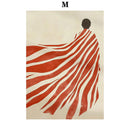 Abstract Dancer Wall Art Modern Women Minimalist Portrait Art Fashion Wall Art Canvas Painting Nordic Poster Room Decor