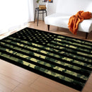 American Flag Area Rugs for Living Room Non-Slip USA Carpet Adult Yoga Mats Bedroom Dorm Bathroom Decor Rugs Bedside Floor Mat