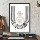 Abstract Bohemian Wall Art Poster HD art sticky wall waterproof home living room bedroom bar aesthetic decoration