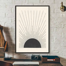 Abstract Bohemian Wall Art Poster HD art sticky wall waterproof home living room bedroom bar aesthetic decoration