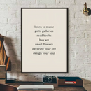 Abstract Bohemian Wall Art Poster HD art sticky wall waterproof home living room bedroom bar aesthetic decoration