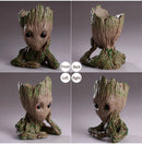 Modern Vases For Flowers Pot Groot Garden Pots Planters Anime Figurines Home Decoration Accessories Office Storage Pen Case