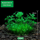Artificial Underwater Plastic Plants Aquarium Fish Tank Aquatic Fake Shrub Green Weeds Water Grass Viewing Simulation Decoration