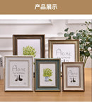 Classic Photo Frame Standing for Tabletop Hanging Wall Farmhouse Home Desk Office Decor Handmade Family Picture Frame Gift